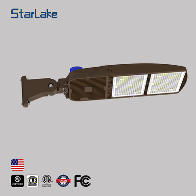 مضادات المياه القابلة للتضييق في الهواء الطلق مصابيح مواقف السيارات LED IP65 البرونز