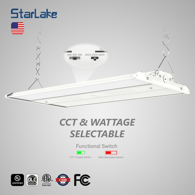 150LM / W 400W 300w مصابيح LED عالية الخليج للمستودع / صالة الألعاب الرياضية