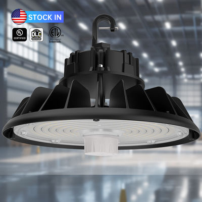 UL DLC 100W 200W 300W الضوء الضوئي IP65 Highbay UFO Light للمستودع الصناعي