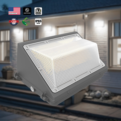 ضوء LED الحائط الخارجي الرقيق التجاري مع الخلية الضوئية 40W 45W 60W 80W 100W 120W IP65