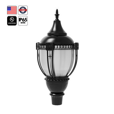 مصباح عمود LED خارجي معتمد من UL في الولايات المتحدة الأمريكية، IP65، ألومنيوم، 30 واط، 50 واط، 60 واط، 80 واط، 100 واط، مصباح حديقة LED لمنطقة وقوف السيارات والفناء