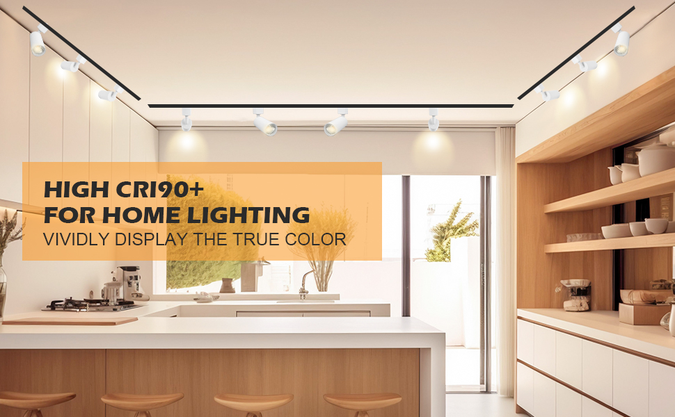 2700K-4000K مصابيح الضوء المضيئة LED ، 110Lm / w IP20 مصباح المسار LED 5