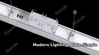 حلول الإضاءة الخطية المعمارية الحديثة LED